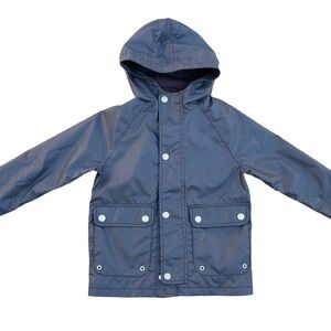 Gap Kids unisex Rain Jacket Navy Blue XS